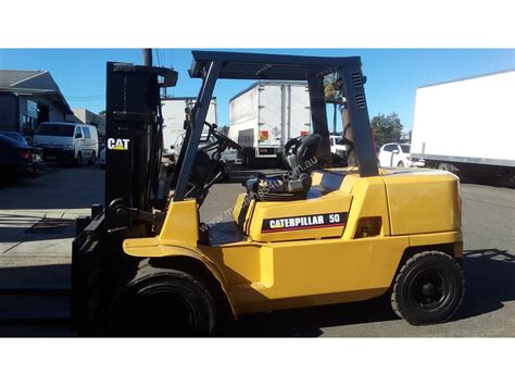 Used Caterpillar Dp50kt Counterbalance Forklifts In Listed On