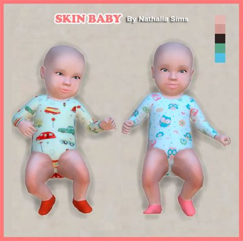 Baby Skin 7 By Nathaliasims Sims Sims 4 Bebê The Sims 4 Bebes