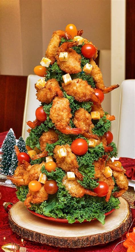 Shrimp Christmas Tree Will Be The Star Of The Show On Your Holiday Table