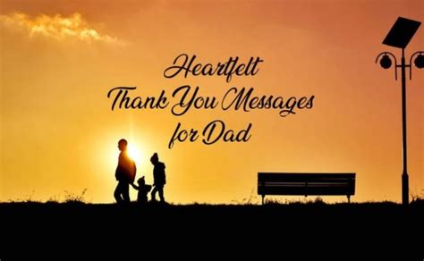 Thank You Dad Messages And Appreciation Quotes Sweet Love Messages