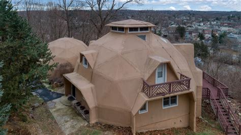 Geodesic Dome Home Up For Sale In Mount Geodesic Dome Homes Dome Home Geodesic Dome