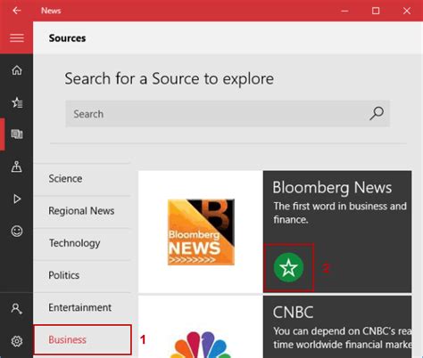 How To Add Source In News On Windows 10