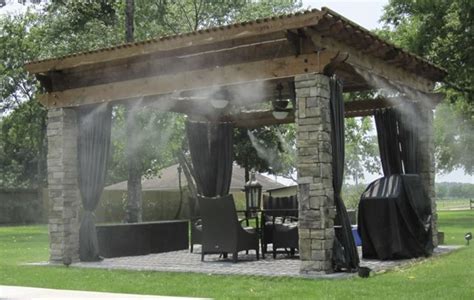 How To Use A Patio Misting System To Cool Yourself