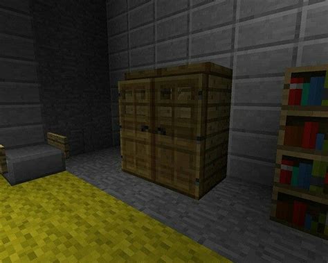 Wardrobe (With images) | Minecraft furniture, Minecraft ...