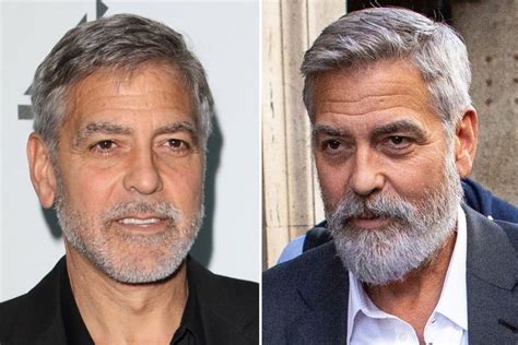 Some people make him as the trend setter of beard fashion. George Clooney debuts lush and lengthy new beard in 2020 ...