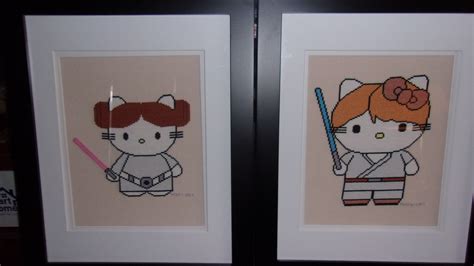 How to dye a parachute for photography and play. Cross Stitched Star wars pictures for Dr. K. | Cross ...