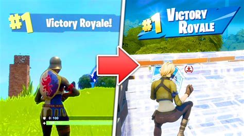 Fortnite Victory Royale From Every Season Season 1 Season 11 Youtube