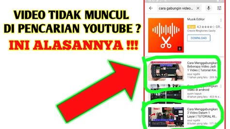 Inilah Alasan Kenapa Video Tidak Muncul Di Pencarian Youtube Youtube