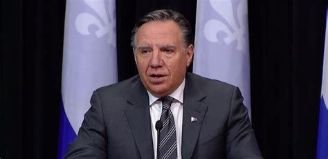 François legault (pronounced fʁɑ̃swa ləɡo; Two metre physical distancing will last "months" in Quebec ...