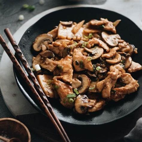 Chinese Mushroom Chicken Stir Fry Omnivores Cookbook