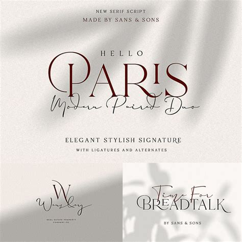 Hello Paris Font Duo Free Download