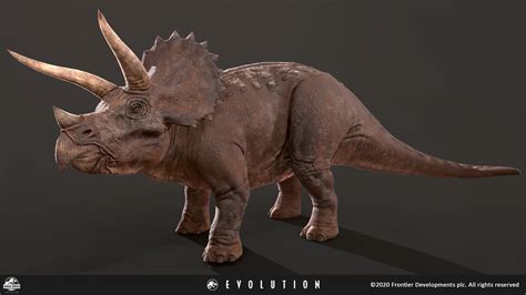 Portfolio Marleen Vijgen Jurassic World Evolution Triceratops