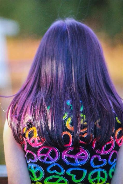 This is sparks purple passion hair dye diluted with ...