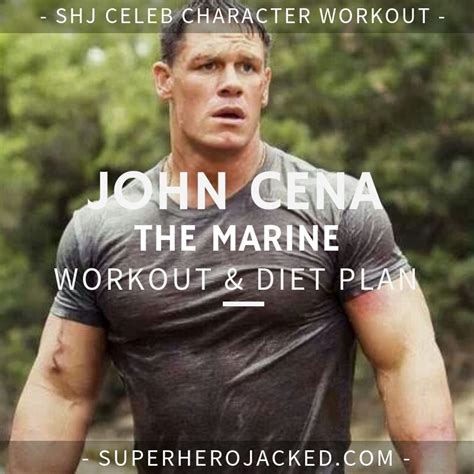 John cena the marine workout and diet