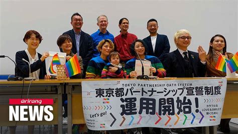 Tokyo Starts Issuing Partnership Certificates To Same Sex Couples Youtube