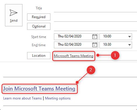 After scheduling a meeting in teams, the meeting organizer can distribute the teams meeting link through different channels. How to Create a Teams Meeting in Outlook