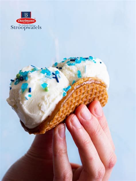 Original Stroopwafels Daelmans Stroopwafels Stroopwafel Recipe Ice