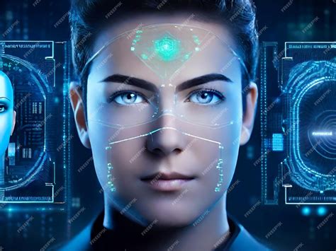 Premium AI Image | Implementation of computer vision Facial recognition