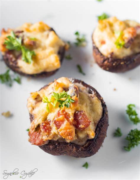 Cream Cheese Stuffed Mushrooms