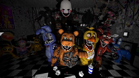 My First SFM Poster! Hope you guys like it! : fivenightsatfreddys