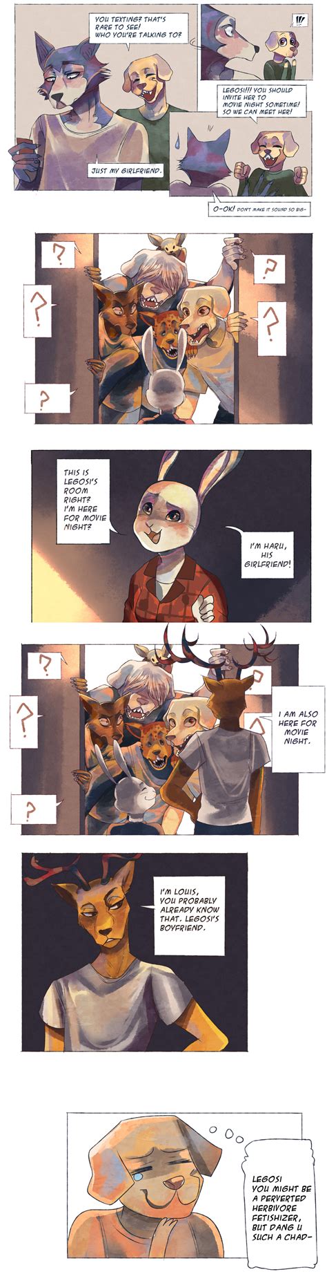 In a world populated by anthropomorphic animals, herbivores and carnivores coexist with each other. Movie Night Katrinci : Beastars