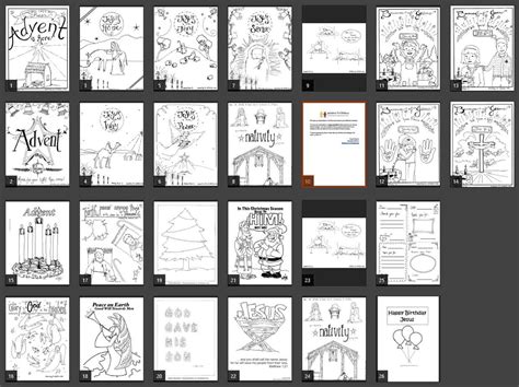 Or use a sticker a day to mark the days that have already gone by. Free Advent Coloring Pages for Kids (Christmas Printables)
