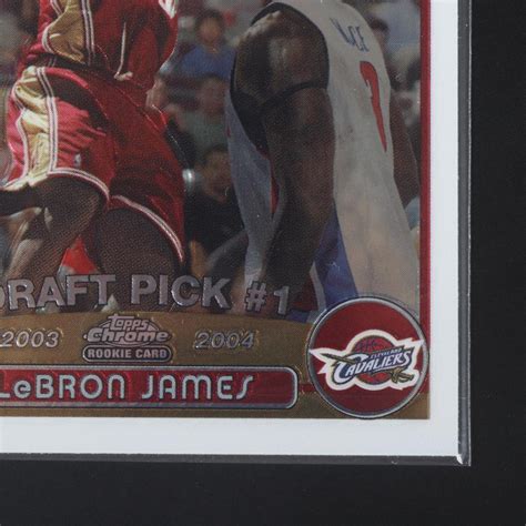 We did not find results for: Lot - 2003-04 Topps Chrome Lebron James Rookie Card #111