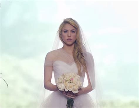 7 Shakira From Best Wedding Dresses From Music Videos Of All Time E