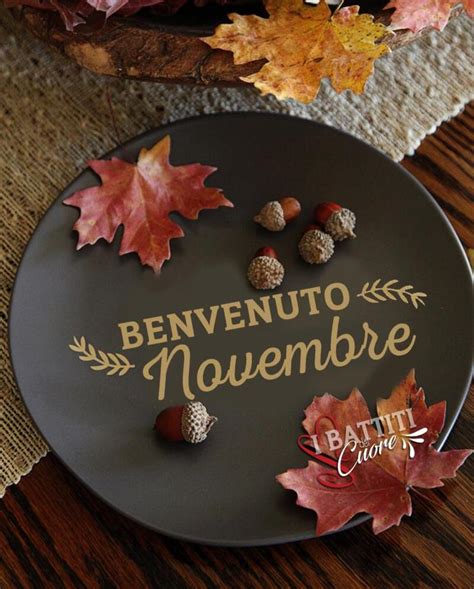 Benvenuto Novembre Le Migliori Foto Da Mandare Bgiornoit