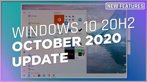 Windows 10 October 2020 Update Version 20h2 New Features Hands On