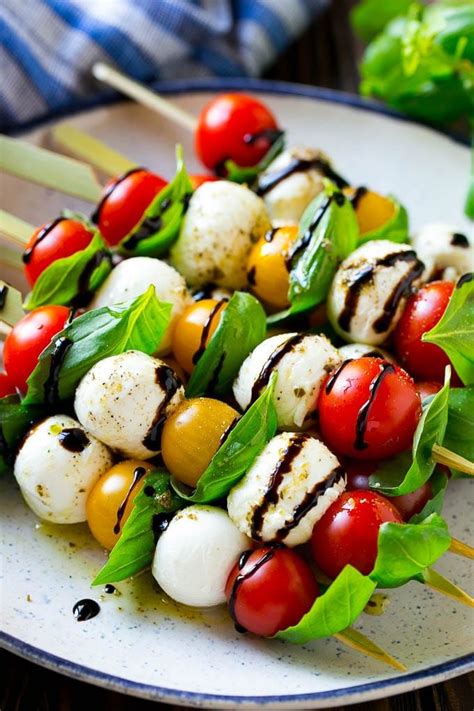 Caprese Skewers Are A Simple Yet Impressive Appetizer Party Food