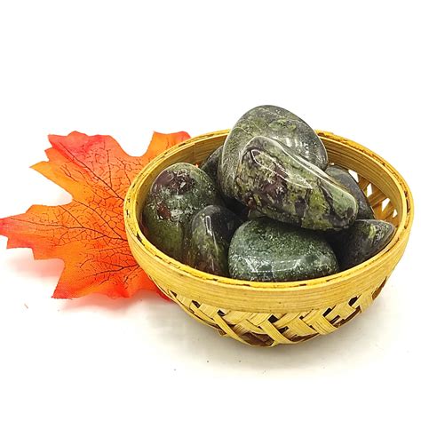 African Bloodstone Tumbled Stone 200 Grams Reiki Healing Crystals