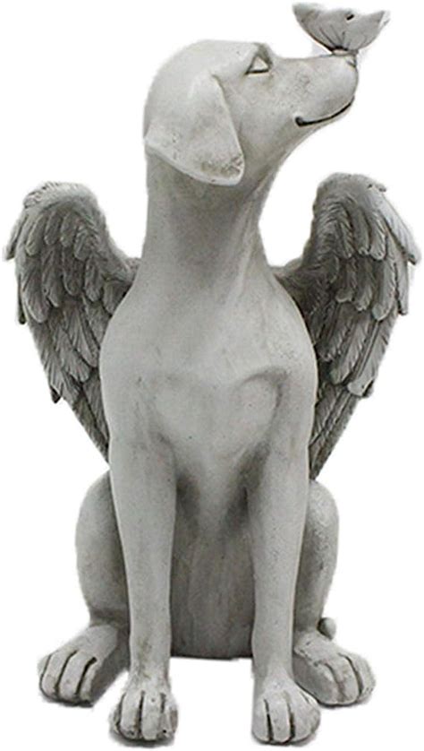 Lkerejol Angel Dog Memorial Statue Dog Memorial Stones 8