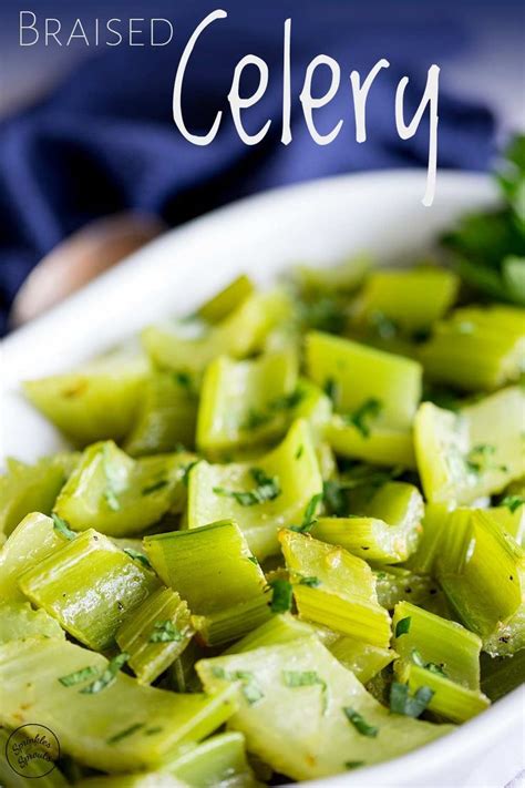 This Braised Celery Really Is Such A Simple Side Dish The Recipe Has