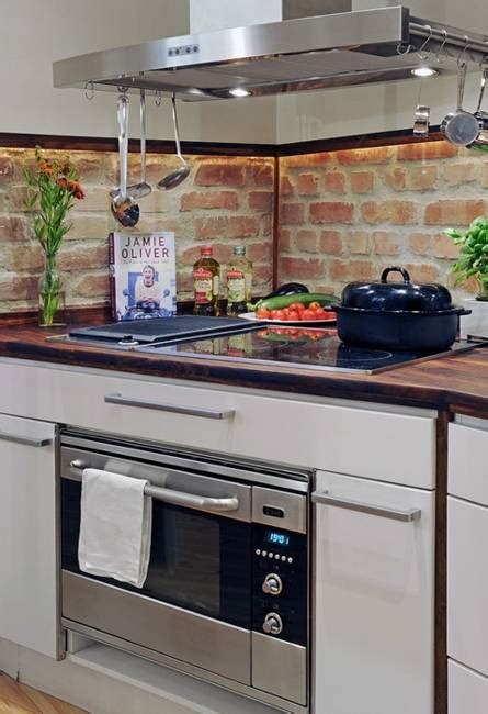 Modern Kitchen Decor with Brick Walls, 25 Interior ...
