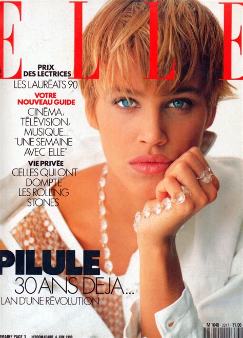 French Elle Cover Couverture De Magazine Le Lauréat Télévision