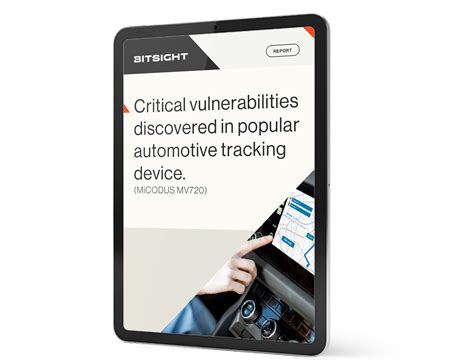 Critical Vulnerabilities In Popular Automotive Gps Device