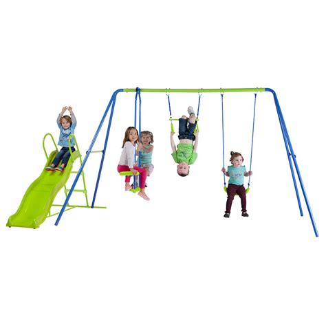 Please go to www.toysrus.co.uk for further. Action 3 Unit Swing Set with Slide | ToysRUs BabiesRUs ...
