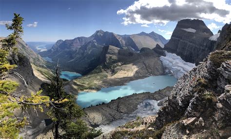 Grinnell Glacier From The Garden Wall Glacier National Park Sep 2019