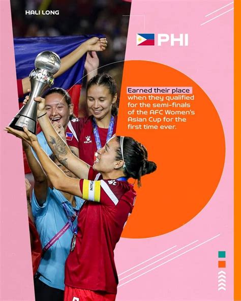 the philippine national women s football team as one of the five newcomers for the fifa women s