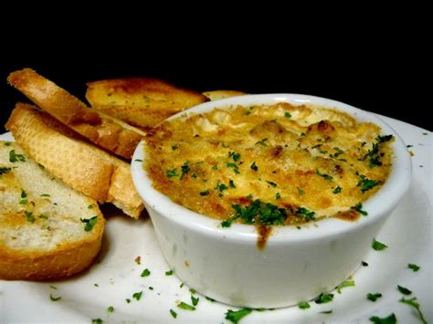 Our Bubbling Hot Crab Casserole With Fresh Jumbo Lump Crabmeat Bacon