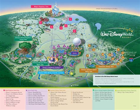 Walt Disney World Animal Kingdom Map