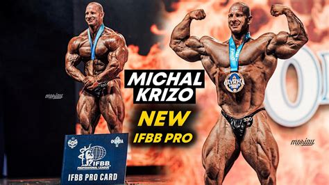 Michal Krizo Earns His Ifbb Pro Card Youtube