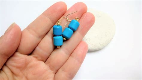 Small Turquoise Earrings Gold Turquoise Earrings December