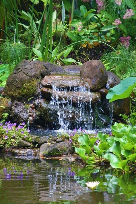 Small Waterfall Pond Landscaping For Backyard Decor Ideas 91