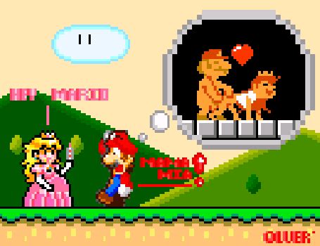 It first made it's appearance in super mario world and reappears in the game new super mario bros. Congratulation un Baby Mario en camino by UnTalGamer on ...