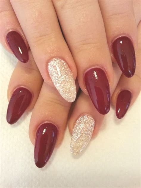 Acrylic Nails Almond Christmas Facebook Twitter PinterestCheck Out The