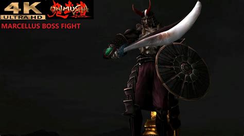 Onimusha Warlords Boss Fight Marcellus 4k 60fps Youtube