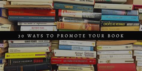 30 Things You Can Do Right Now To Promote Your Book Books You Can Do