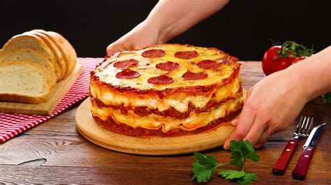 Maybe you would like to learn more about one of these? Garfield would be licking his paws: Pizza Lasagna